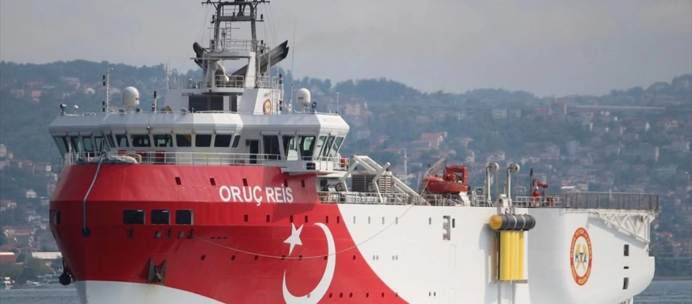 Μ.Τσαβούσογλου: «3 μήνες θα κάνει έρευνες το Oruc Reis στην Α.Μεσόγειο» - Ανενόχλητο στην ελληνική υφαλοκρηπίδα